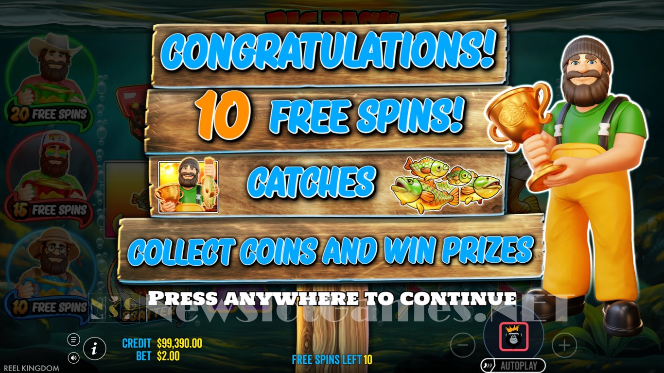 Big Bass Trophy Catch Slot Slot Image in Demo - pic. 6