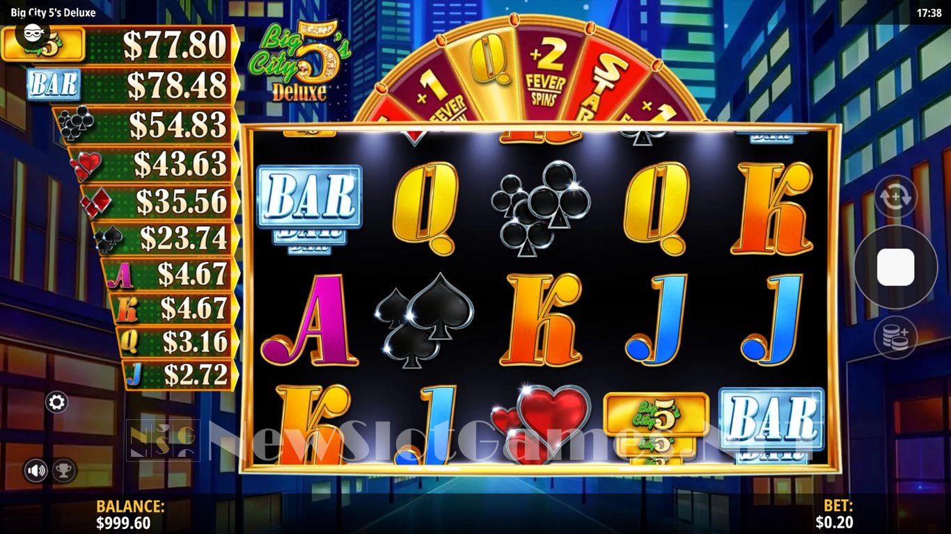 Big City 5s Deluxe Slot Demo Image