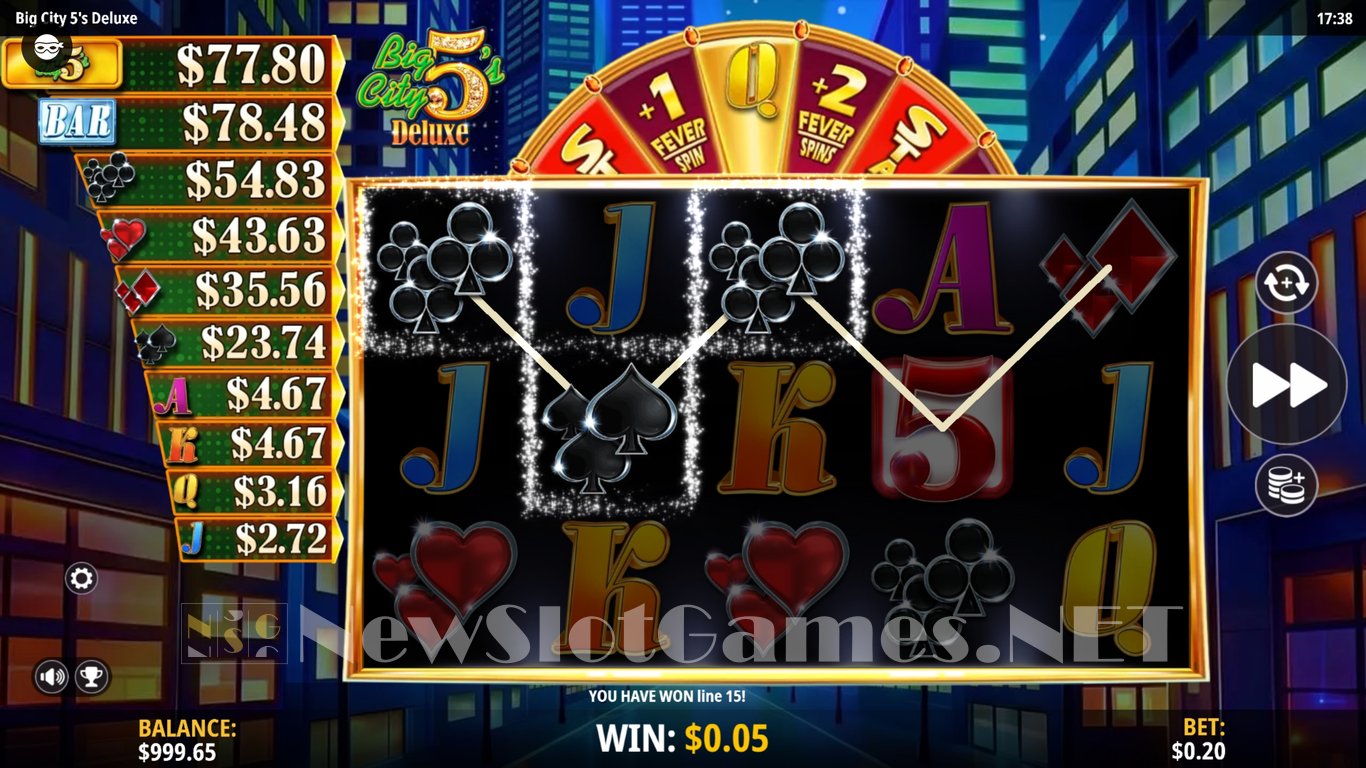 Big City 5s Deluxe Slot Slot Image in Demo - pic. 2