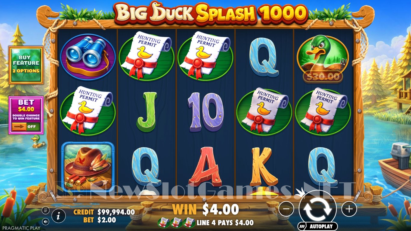 Big Duck Splash 1000 Slot Slot Image in Demo - pic. 2