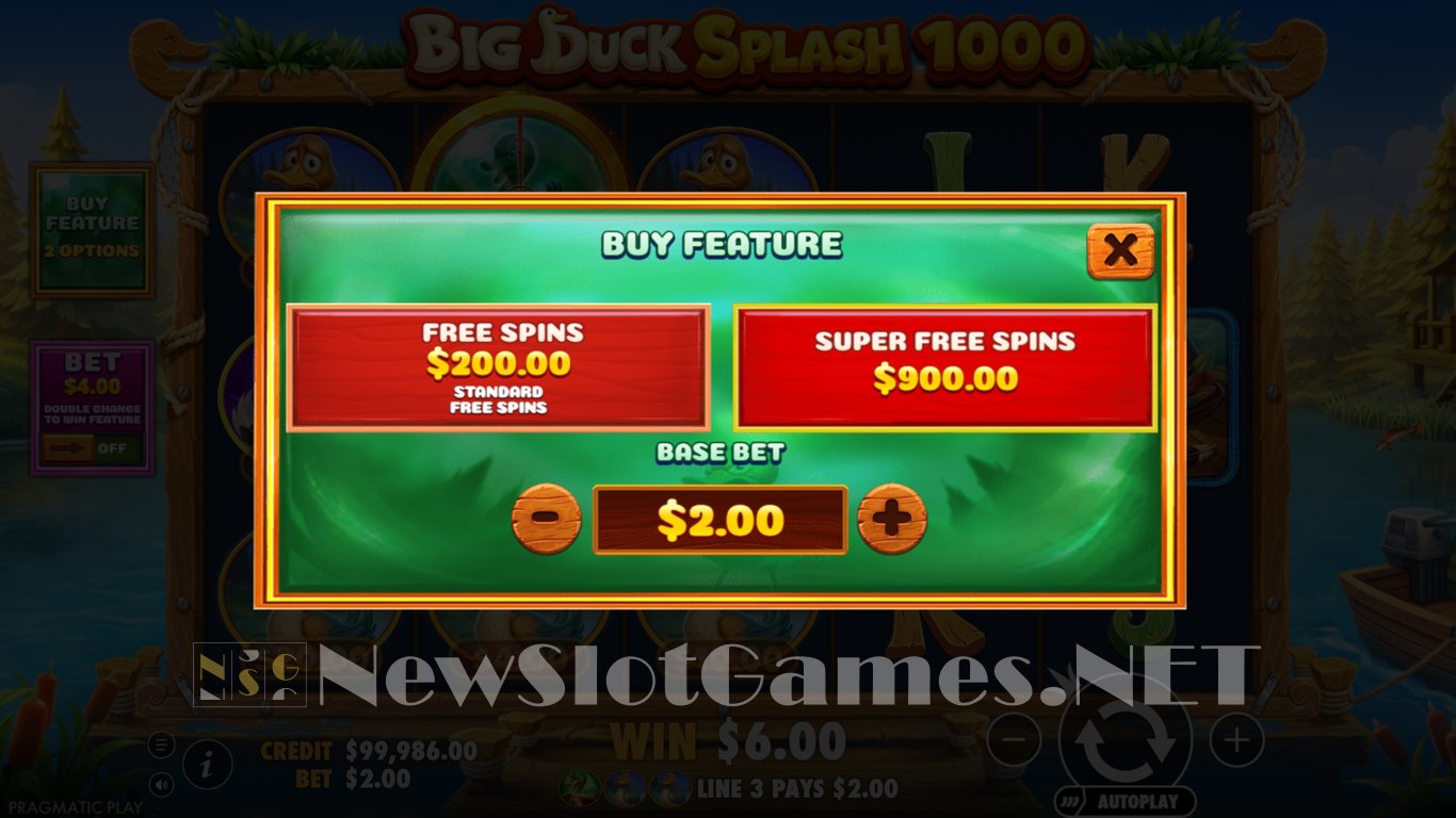 Big Duck Splash 1000 Slot Slot Image in Demo - pic. 4