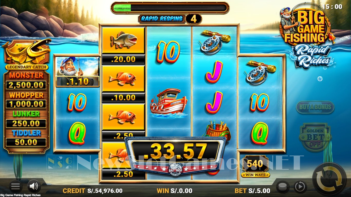 Big Game Fishing Rapid Riches Slot Slot Image in Demo - pic. 3