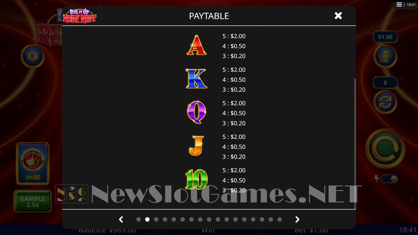 Big It Up Ruby Riot Slot Slot Image in Demo - pic. 7