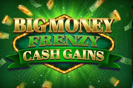 Big Money Frenzy Cash Gains Slot Logo