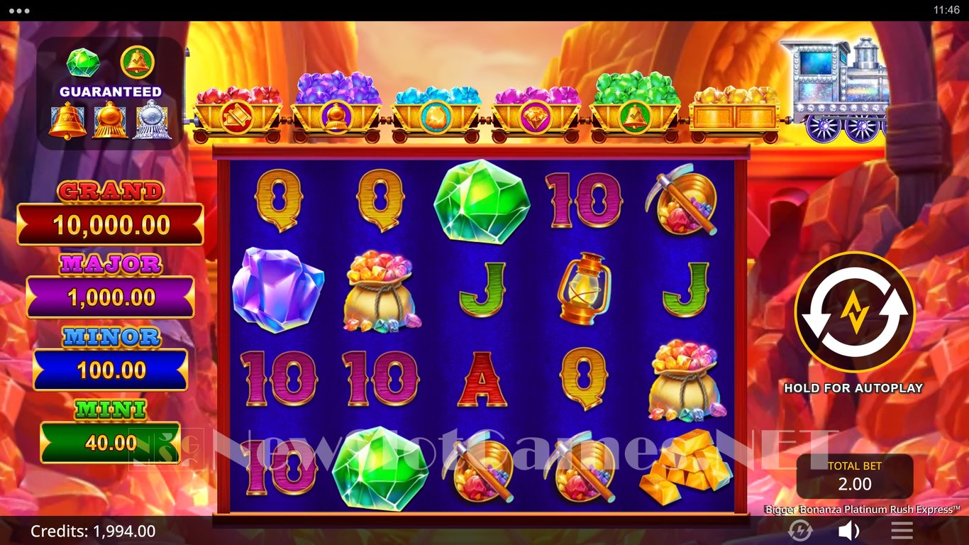 Bigger Bonanza Platinum Rush Express Slot Slot Image in Demo - pic. 2