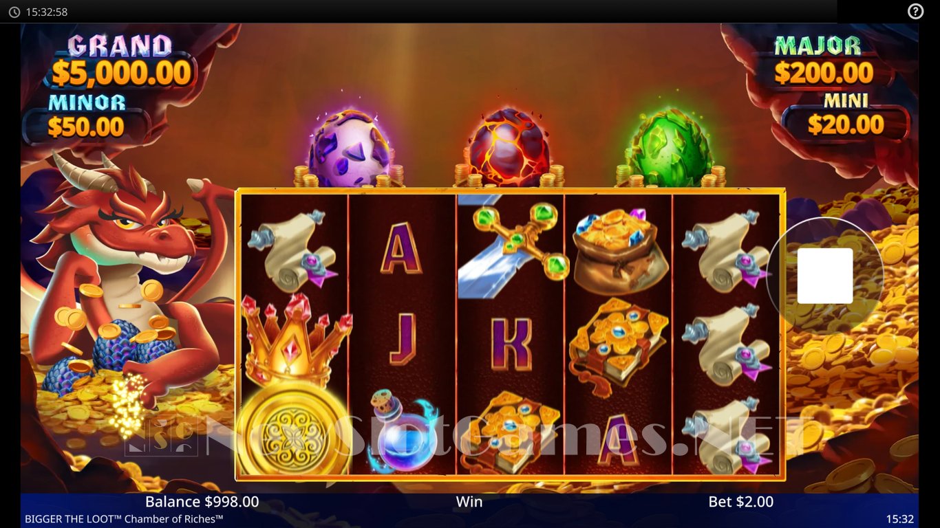 Bigger the Loot Chamber of Riches Slot Demo Image