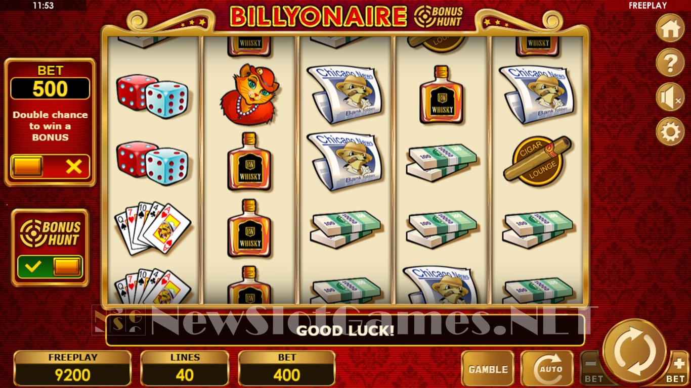 Billyonaire Bonus Hunt Slot Slot Image in Demo - pic. 3