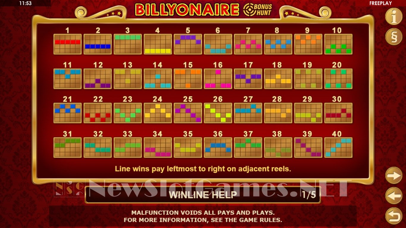 Billyonaire Bonus Hunt Slot Slot Image in Demo - pic. 7