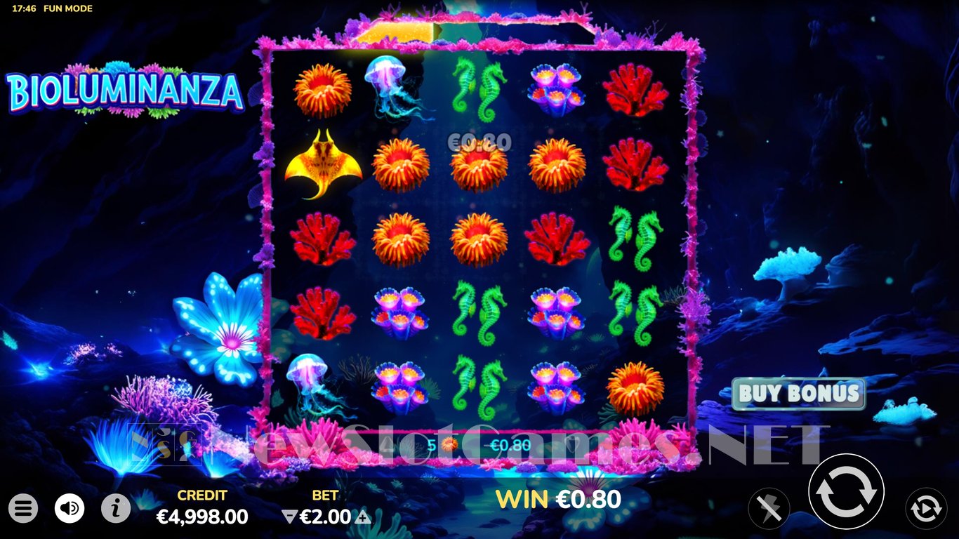 Bioluminanza Slot Demo Image