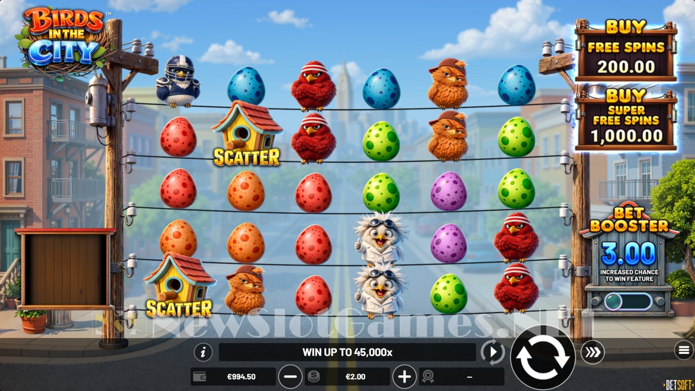 Birds in the City Slot Slot Image in Demo - pic. 4