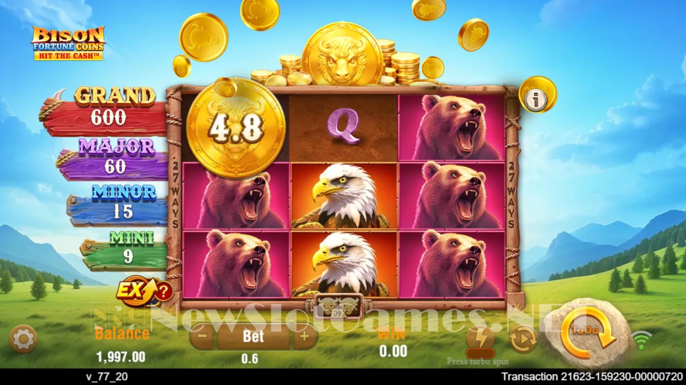 Bison Fortune Coins Slot Slot Image in Demo - pic. 3