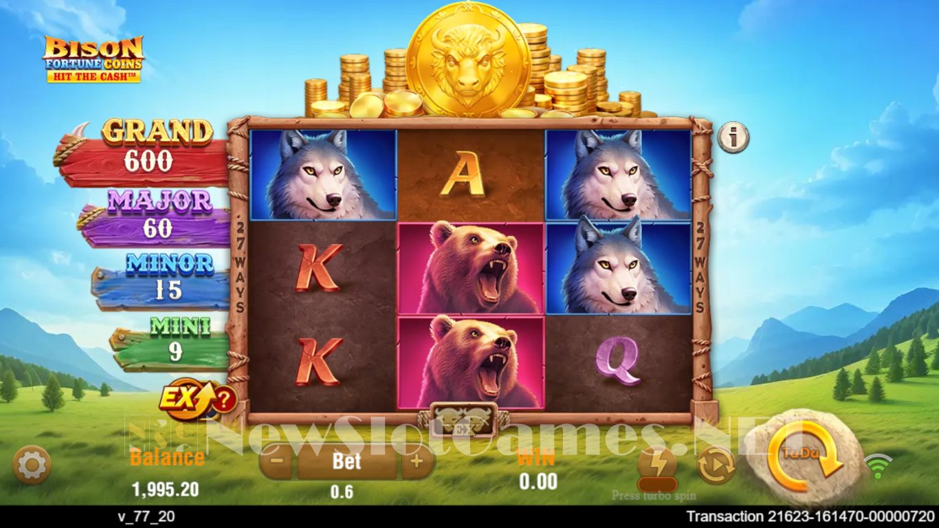 Bison Fortune Coins Slot Slot Image in Demo - pic. 4