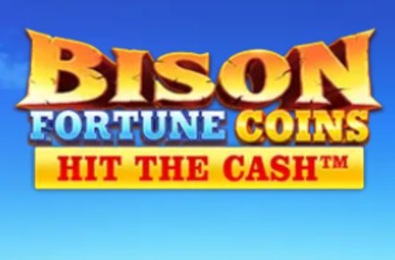 Bison Fortune Coins Slot Logo