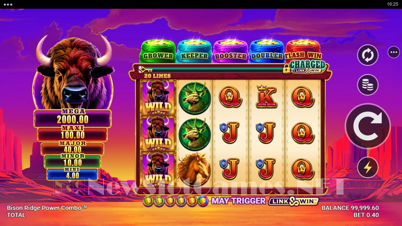 Bison Ridge Power Combo Slot Demo Image