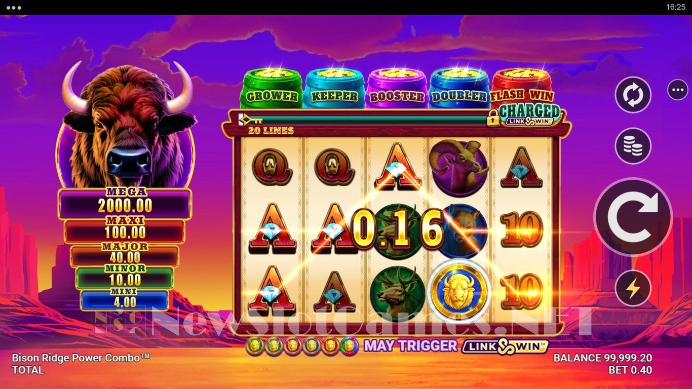 Bison Ridge Power Combo Slot Slot Image in Demo - pic. 2