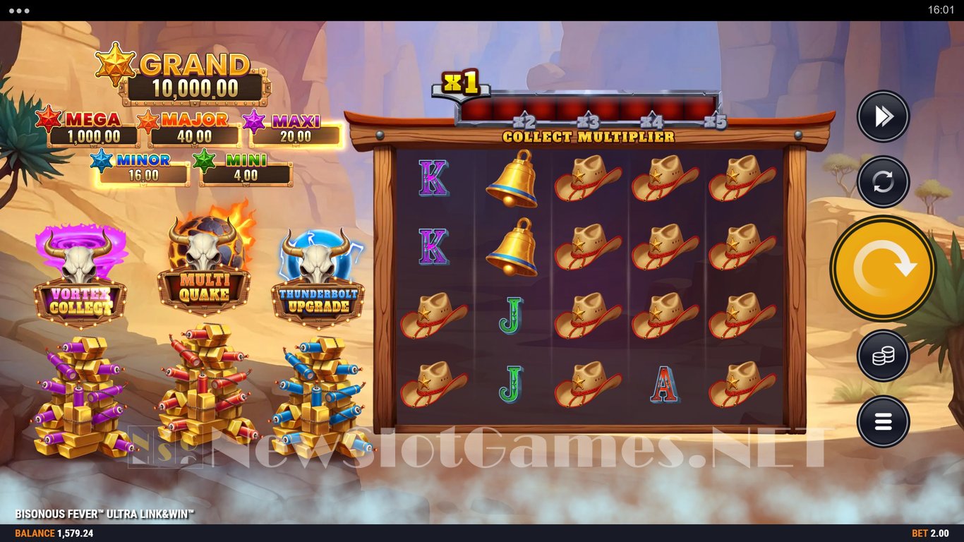 Bisonous Fever Ultra Link&Win Slot Demo Image