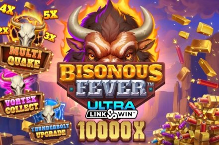 Bisonous Fever Ultra Link&Win Slot Logo