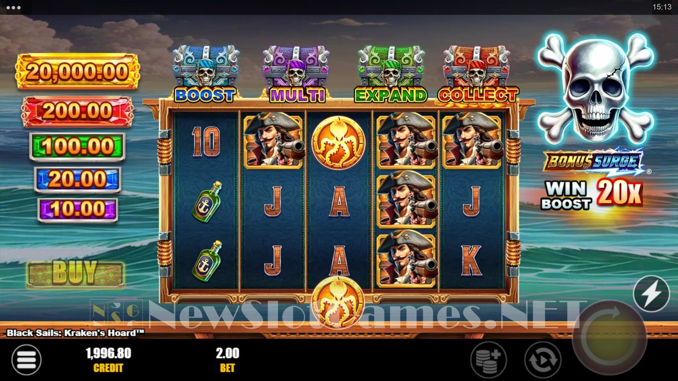 Black Sails Krakens Hoard Slot Slot Image in Demo - pic. 2