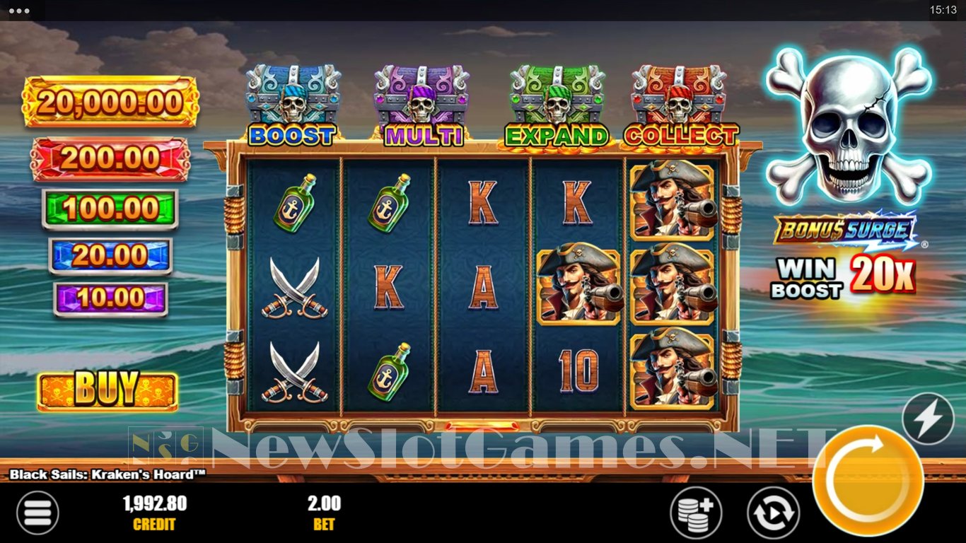Black Sails Krakens Hoard Slot Slot Image in Demo - pic. 3
