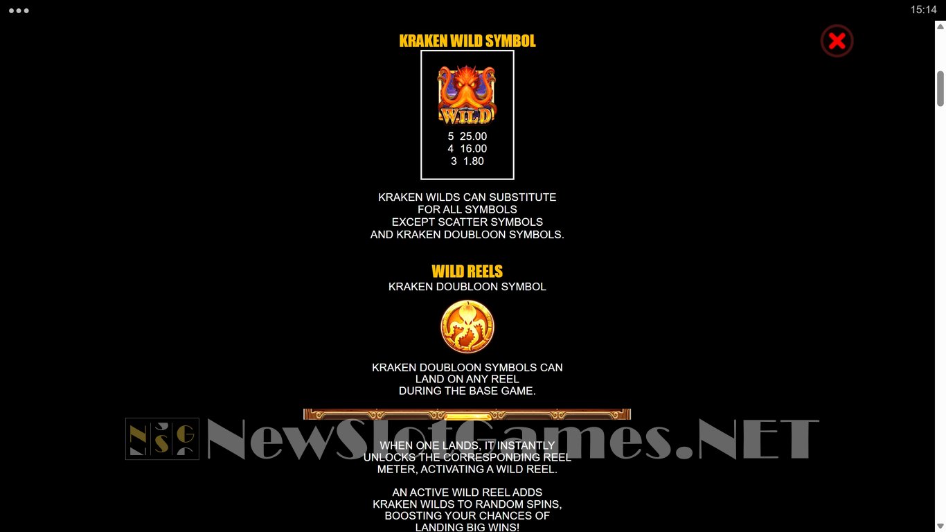 Black Sails Krakens Hoard Slot Slot Image in Demo - pic. 6
