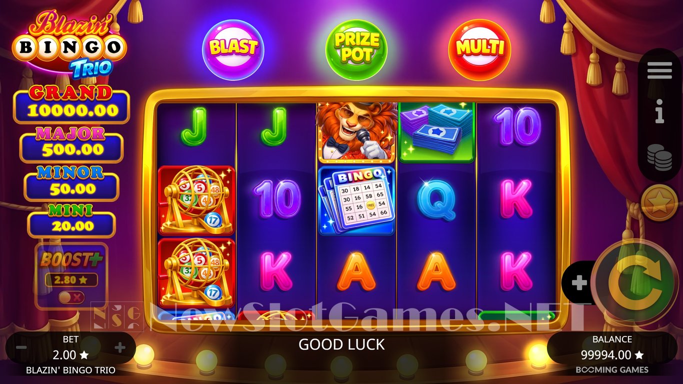 Blazin Bingo Trio Slot Slot Image in Demo - pic. 2