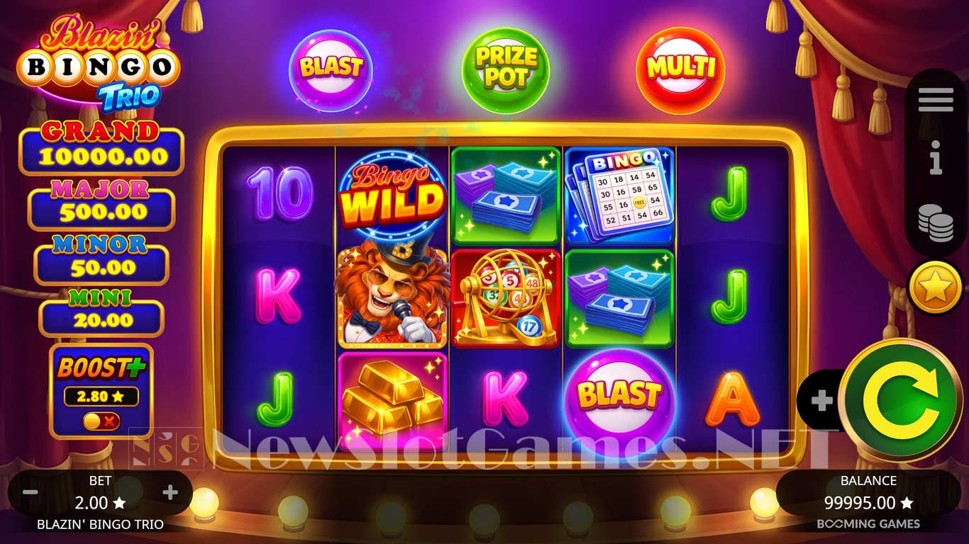 Blazin Bingo Trio Slot Slot Image in Demo - pic. 3