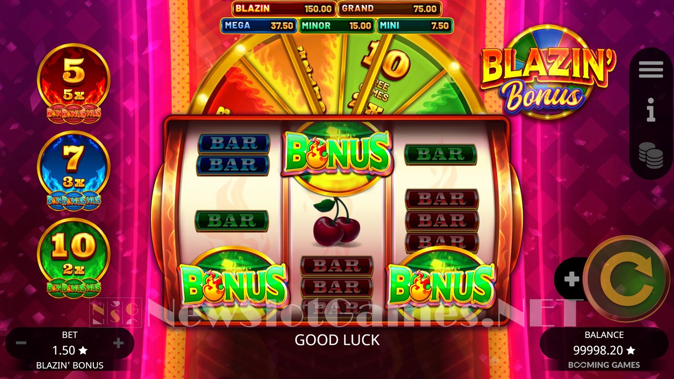 Blazin Bonus Slot Slot Image in Demo - pic. 2