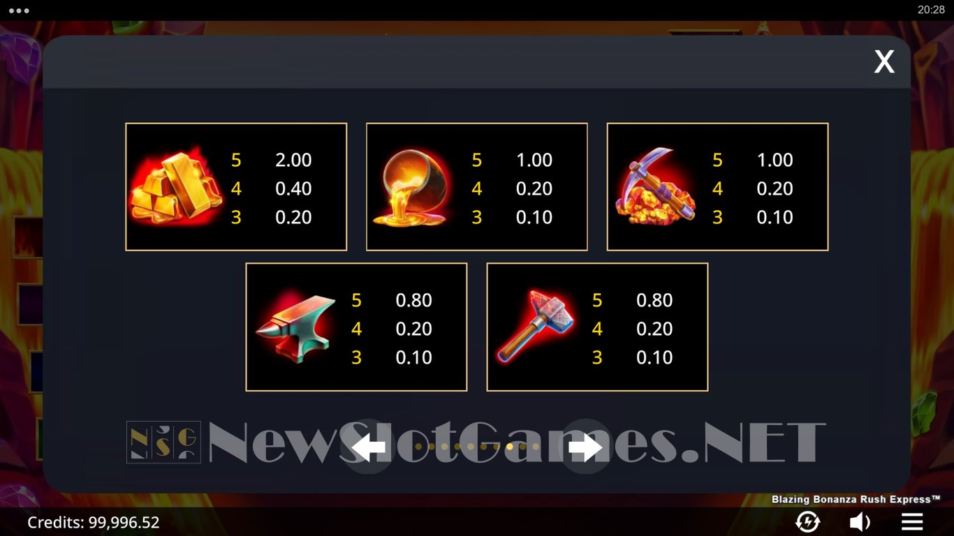 Blazing Bonanza Rush Express Slot Slot Image in Demo - pic. 10