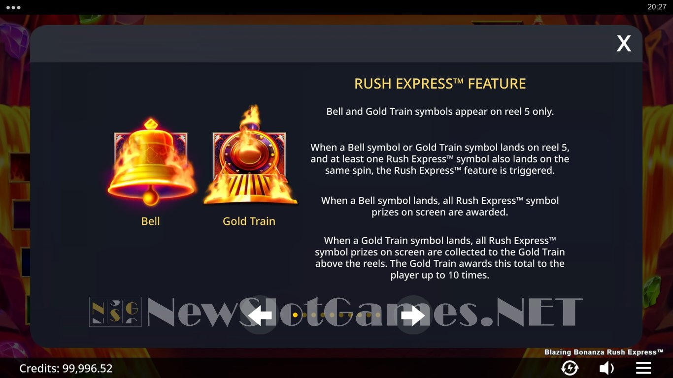 Blazing Bonanza Rush Express Slot Slot Image in Demo - pic. 7