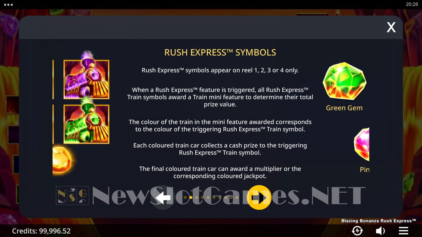 Blazing Bonanza Rush Express Slot Slot Image in Demo - pic. 8