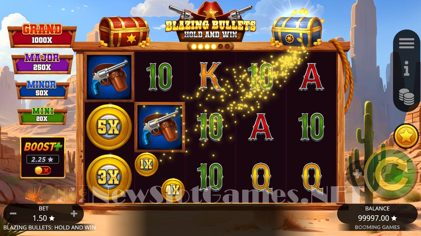 Blazing Bullets Hold and Win Slot Slot Image in Demo - pic. 2