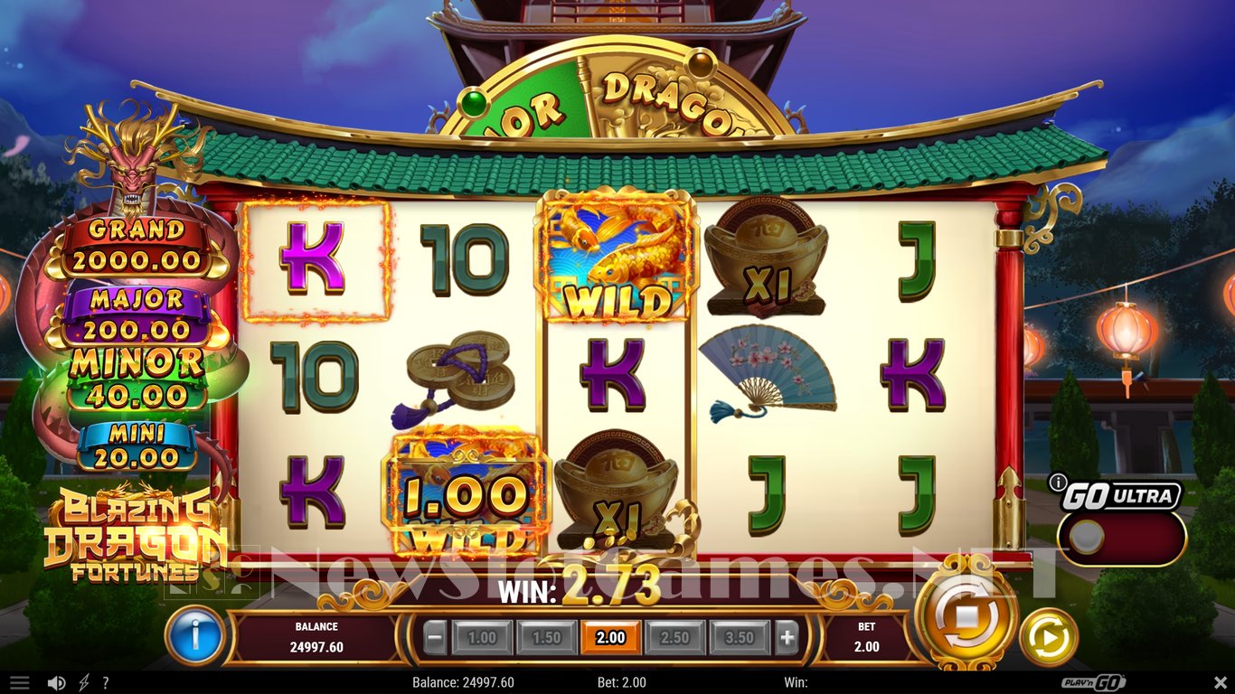 Blazing Dragon Fortunes Slot Slot Image in Demo - pic. 2