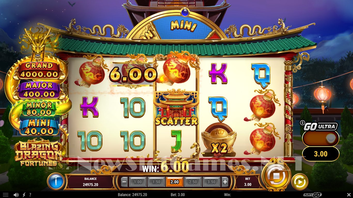 Blazing Dragon Fortunes Slot Slot Image in Demo - pic. 3
