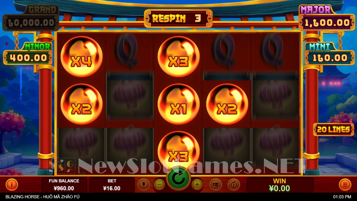Blazing Horse Slot Slot Image in Demo - pic. 3