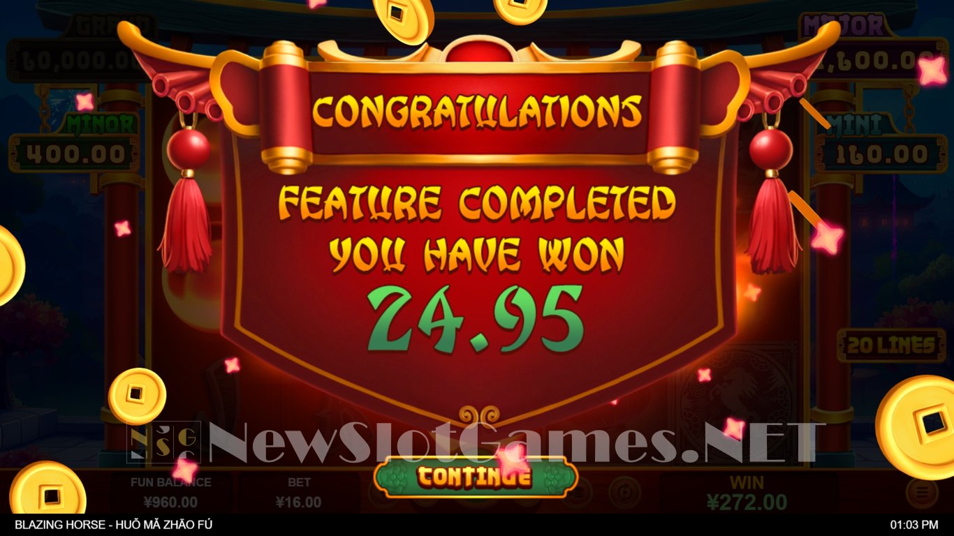 Blazing Horse Slot Slot Image in Demo - pic. 4