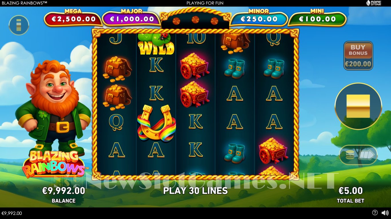 Blazing Rainbows Slot Slot Image in Demo - pic. 2
