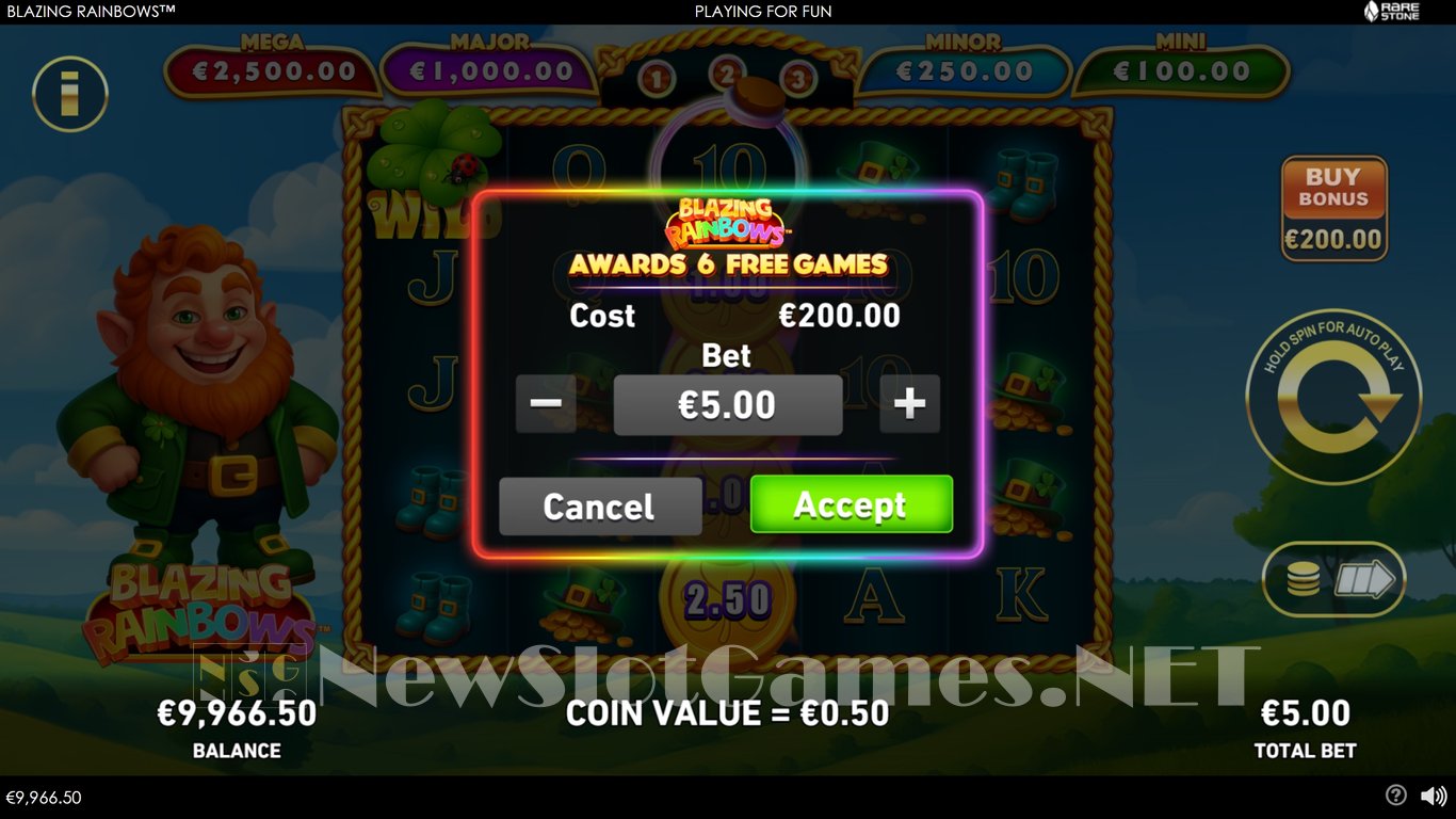 Blazing Rainbows Slot Slot Image in Demo - pic. 4