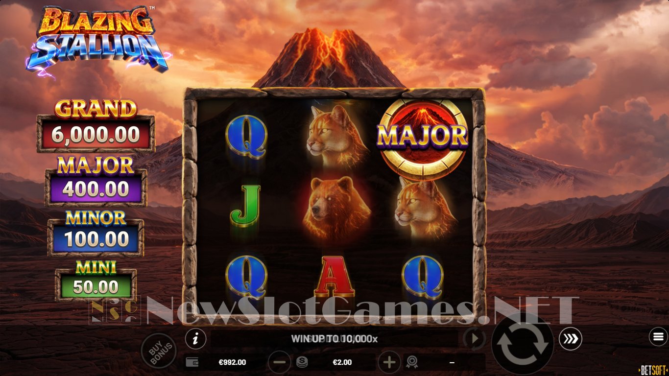 Blazing Stallion Slot Demo Image