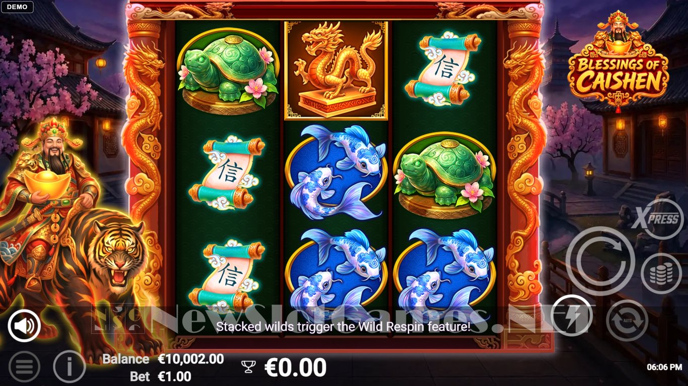 Blessings of Caishen Slot Slot Image in Demo - pic. 2
