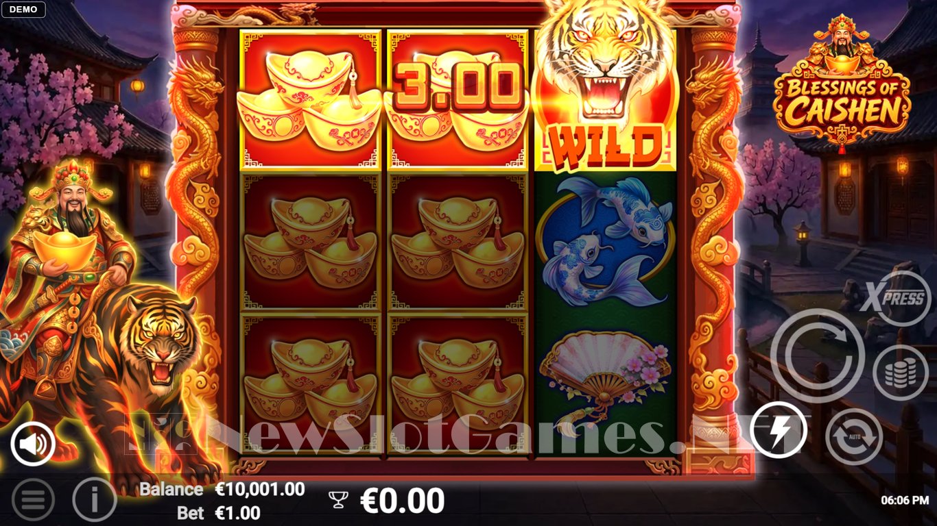 Blessings of Caishen Slot Slot Image in Demo - pic. 3