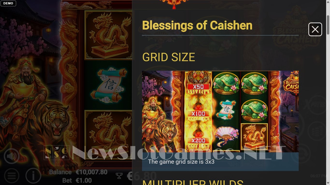 Blessings of Caishen Slot Slot Image in Demo - pic. 4