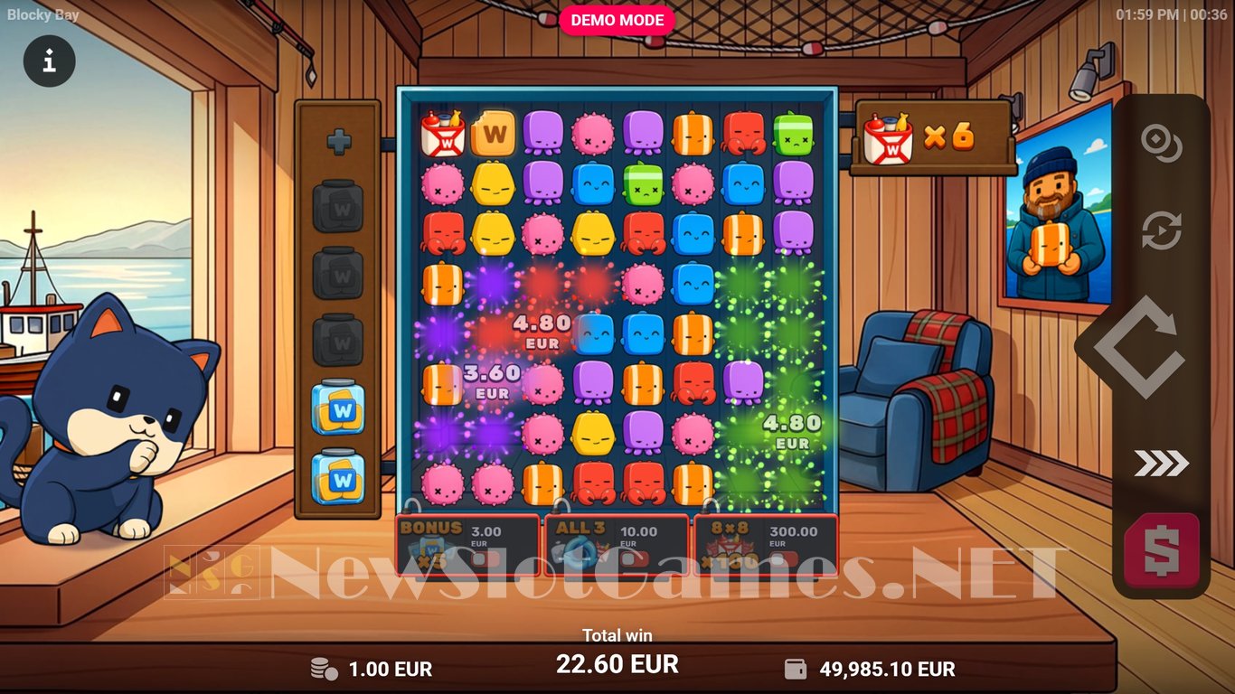 Blocky Bay Slot Slot Image in Demo - pic. 4
