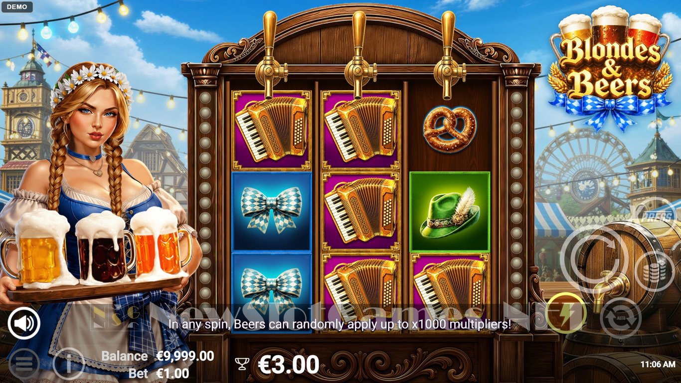 Blondes & Beers Slot Slot Image in Demo - pic. 2