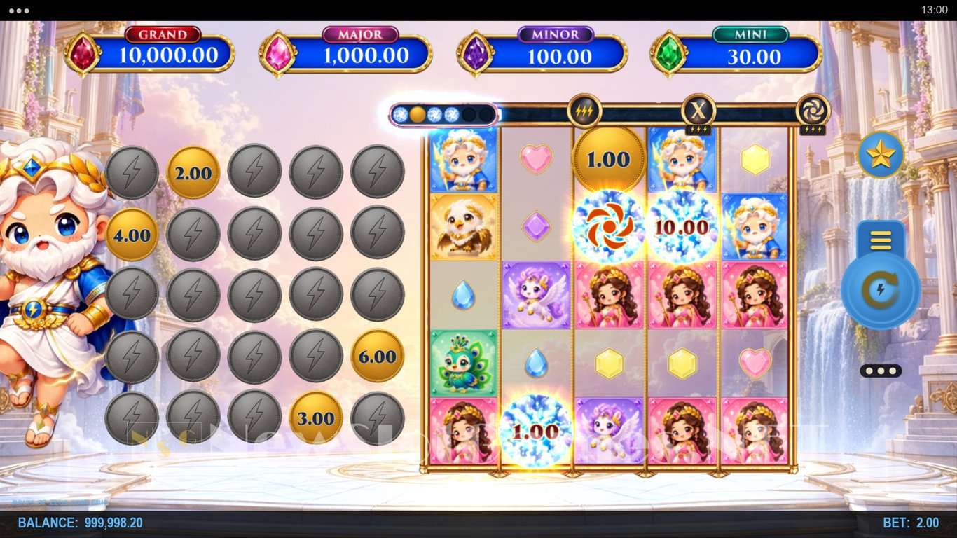 Bolts of Zeus Coin Grid Slot Slot Image in Demo - pic. 4