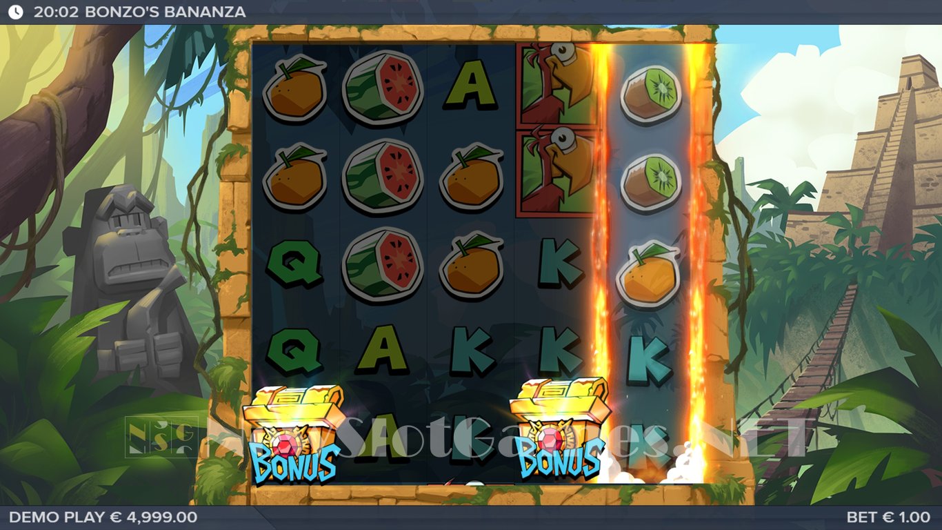 Bonzos Bananza Slot Demo Image