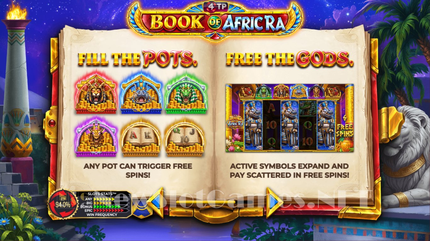 Book of AfricRa Slot Demo Image