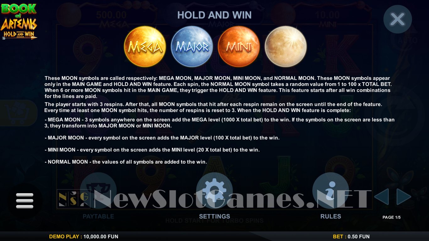 Book Of Artemis Slot Slot Image in Demo - pic. 4