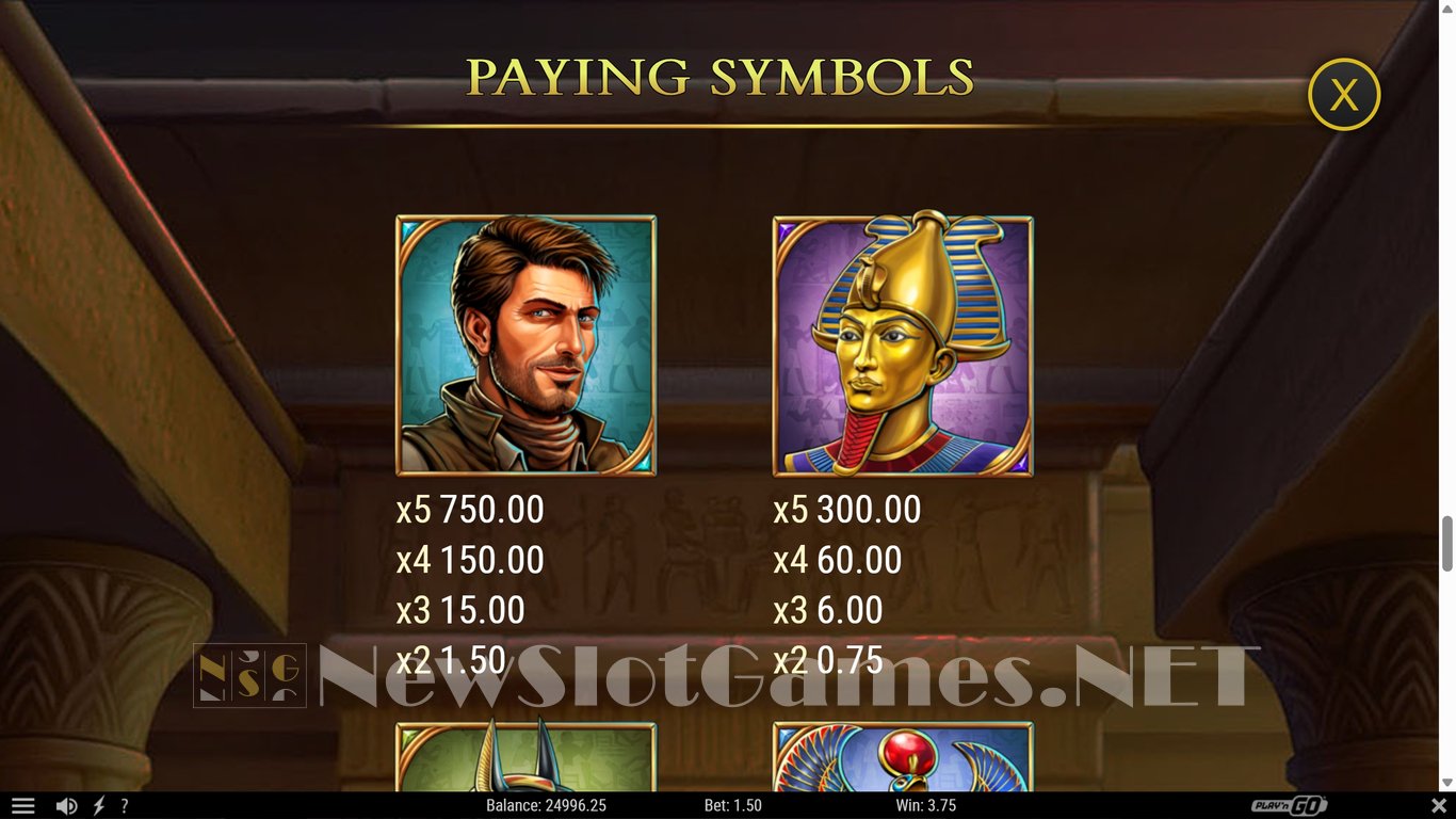 Book of Dead GO Collect Slot Slot Image in Demo - pic. 6