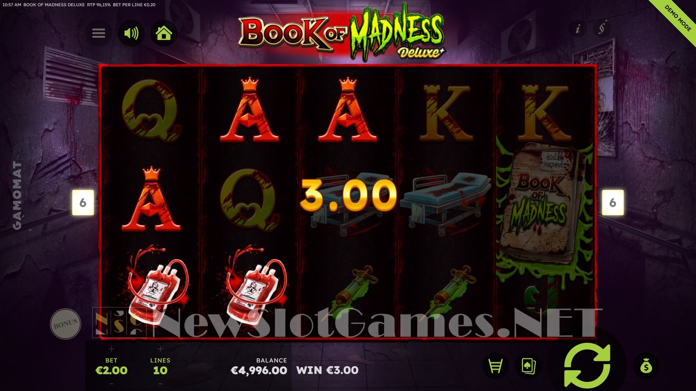 Book of Madness Deluxe Slot Slot Image in Demo - pic. 2