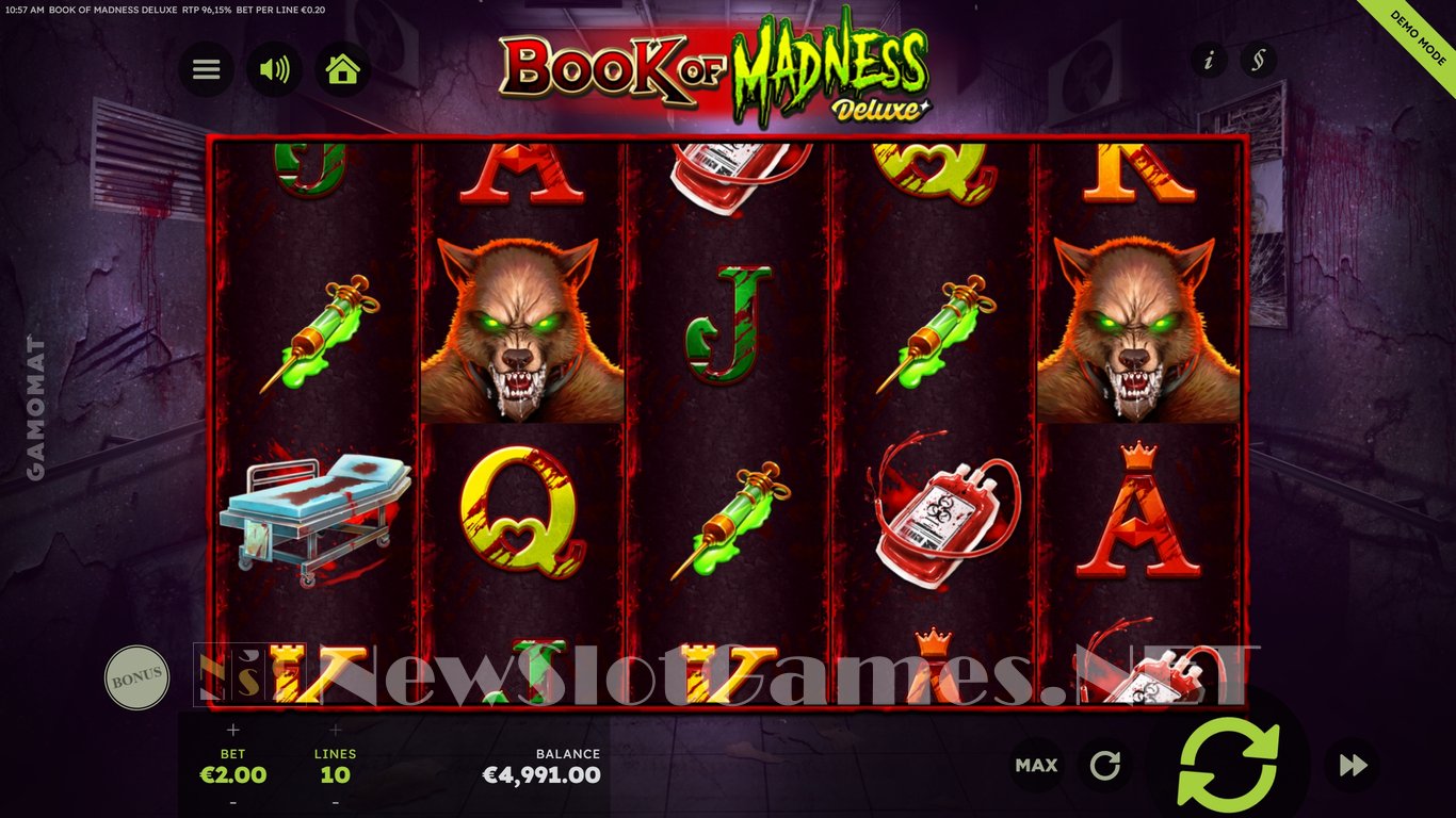 Book of Madness Deluxe Slot Slot Image in Demo - pic. 3